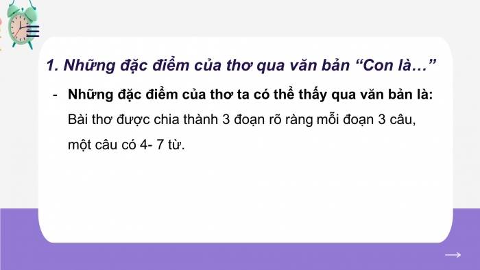 Giáo án PPT Ngữ văn 6 chân trời Bài 7: Con là...