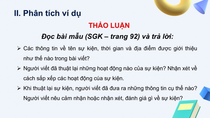 Giáo án PPT Ngữ văn 6 chân trời Bài 10: Viết văn bản thuyết minh thuật lại một sự kiện