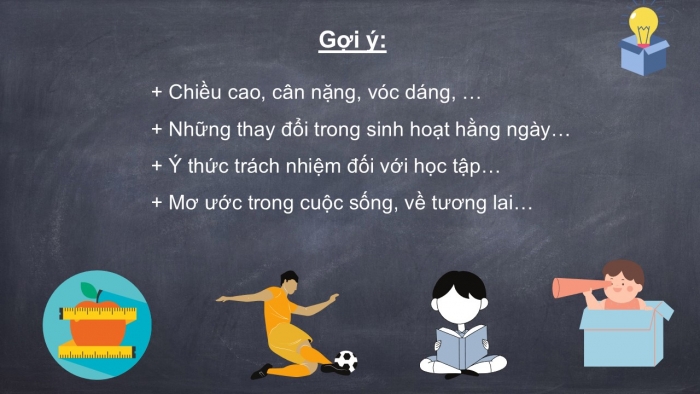 Giáo án PPT HĐTN 6 kết nối Tuần 5: Em đã lớn hơn