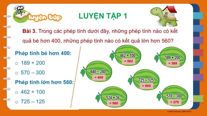 Giáo án PPT Toán 2 kết nối Bài 70: Ôn tập phép cộng, phép trừ trong phạm vi 1 000