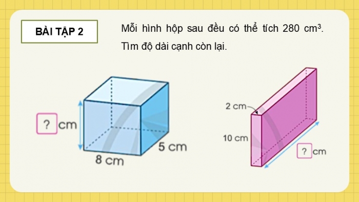 Giáo án điện tử Toán 5 cánh diều Bài 66: Luyện tập