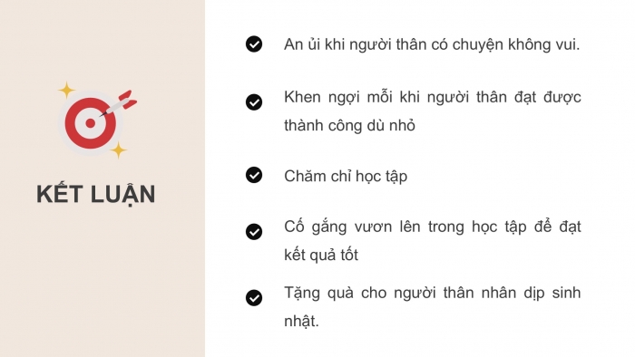 Giáo án PPT HĐTN 6 kết nối Tuần 17: Động viên, chăm sóc người thân trong gia đình