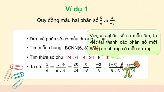 Giáo án PPT Toán 6 kết nối Bài 24: So sánh phân số. Hỗn số dương