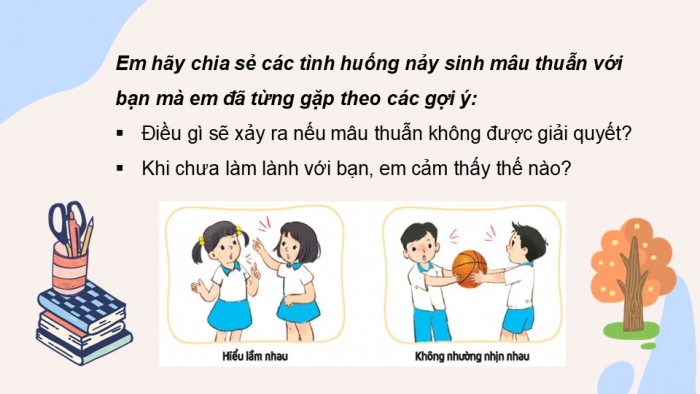 Giáo án PPT HĐTN 2 kết nối Tuần 10: Tìm sự trợ giúp để giữ gìn tình bạn