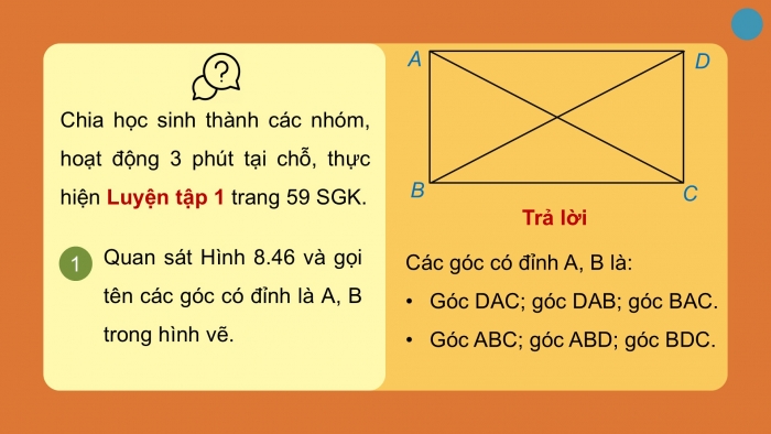 Giáo án PPT Toán 6 kết nối Bài 36: Góc