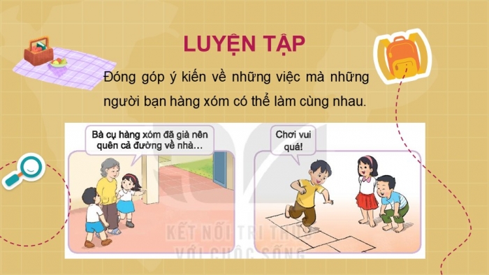 Giáo án PPT HĐTN 2 kết nối Tuần 25: Những người bạn hàng xóm