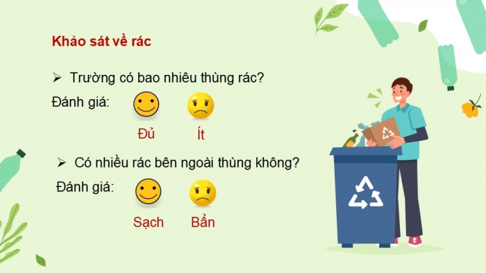 Giáo án PPT HĐTN 2 kết nối Tuần 30: Giữ gìn vệ sinh môi trường