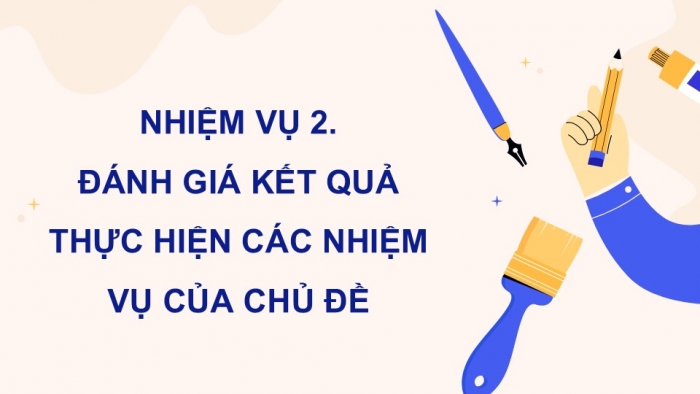 Giáo án điện tử Hoạt động trải nghiệm 9 cánh diều Đánh giá cuối Chủ đề 5