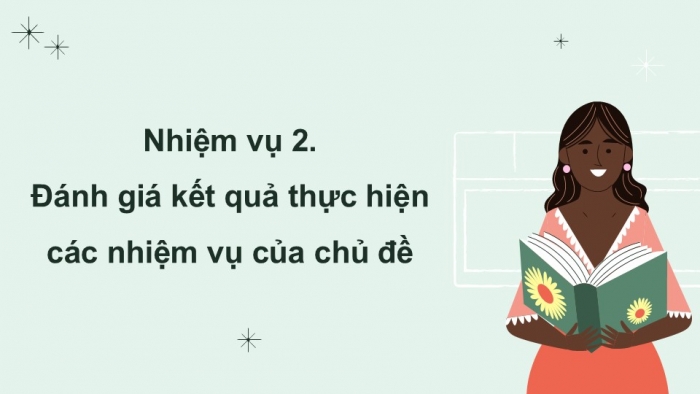 Giáo án điện tử Hoạt động trải nghiệm 9 cánh diều Đánh giá cuối Chủ đề 7