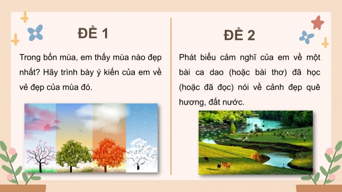 Giáo án điện tử Tiếng Việt 5 cánh diều Bài 11: Trao đổi Vẻ đẹp cuộc sống