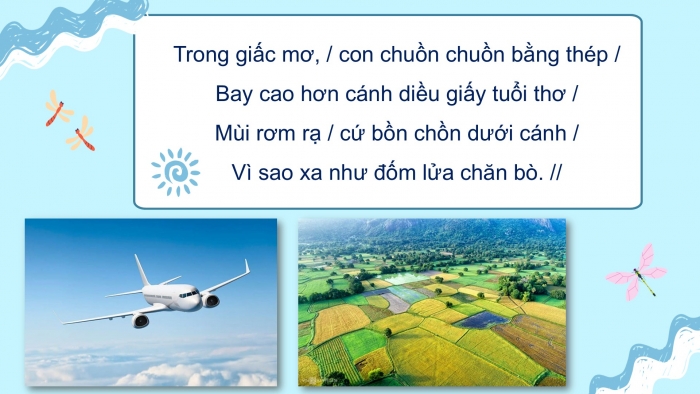 Giáo án điện tử Tiếng Việt 5 cánh diều Bài 12: Bay trên mái nhà của mẹ