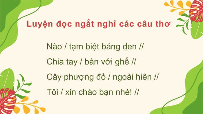 Giáo án điện tử Tiếng Việt 5 cánh diều Bài 13: Hè vui