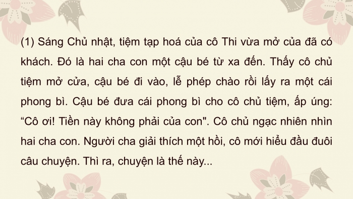 Giáo án điện tử Tiếng Việt 5 cánh diều Bài 14: Kể chuyện sáng tạo (Thay đổi cách mở đầu và kết thúc câu chuyện)