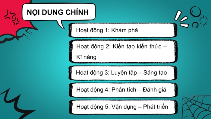 Giáo án điện tử Mĩ thuật 5 chân trời bản 1 Bài 2: Sáng tác truyện tranh