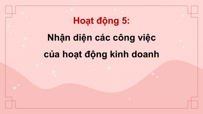 Giáo án điện tử Hoạt động trải nghiệm 5 chân trời bản 1 Chủ đề 5 Tuần 19