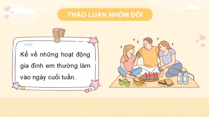 Giáo án điện tử Hoạt động trải nghiệm 5 kết nối Chủ đề Gia đình đầm ấm - Tuần 20