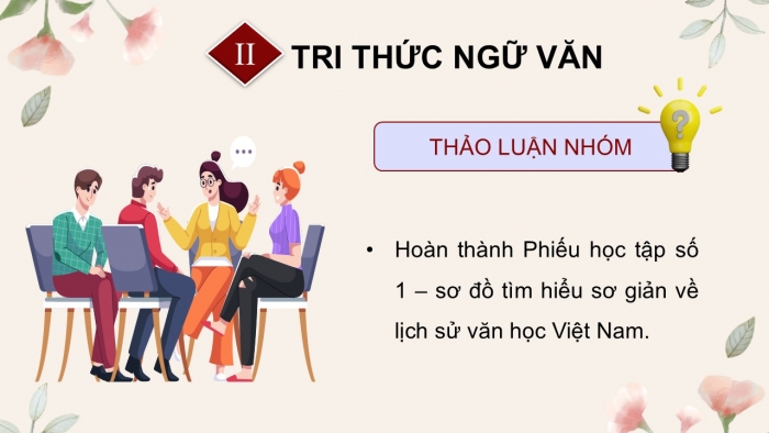 Giáo án điện tử Ngữ văn 9 kết nối Bài 10: Khởi động dự án (Giới thiệu bài học và Tri thức ngữ văn)