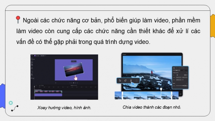 Giáo án điện tử Tin học 9 kết nối Bài 12b: Hoàn thành việc dựng video