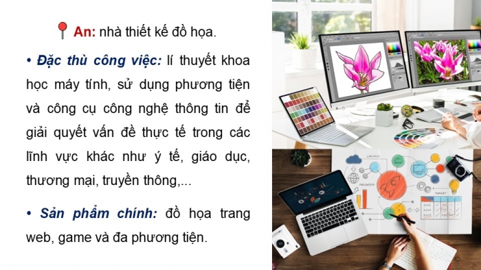 Giáo án điện tử Tin học 9 kết nối Bài 17: Tin học và thế giới nghề nghiệp