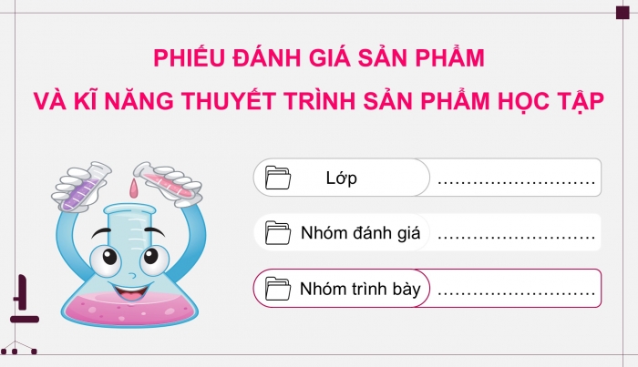 Giáo án điện tử KHTN 9 cánh diều - Phân môn Hoá học Bài tập (Chủ đề 9)