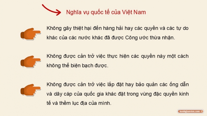 Giáo án điện tử Kinh tế pháp luật 12 kết nối Bài 15: Công pháp quốc tế về dân cư, lãnh thổ và chủ quyền quốc gia (P2)