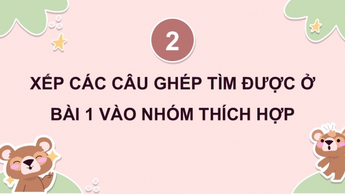 Giáo án điện tử Tiếng Việt 5 kết nối Bài 21: Luyện tập về câu ghép