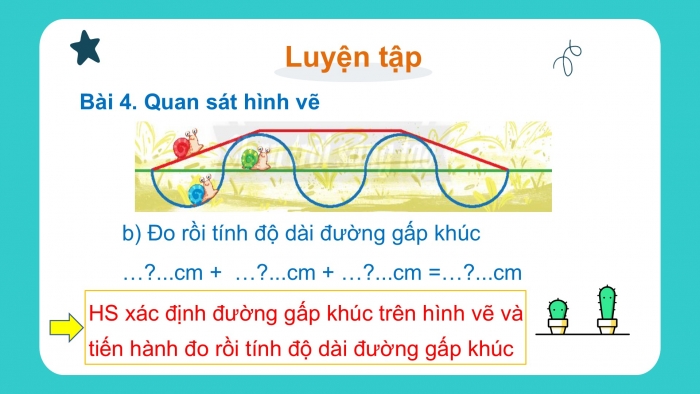 Giáo án PPT Toán 2 chân trời bài Ôn tập hình học và đo lường (tập 1)