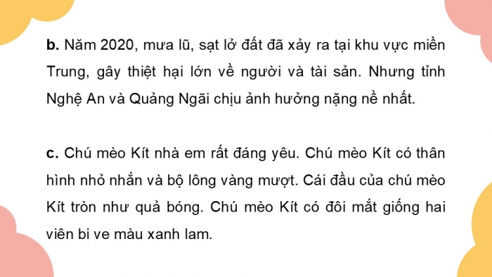 Giáo án điện tử Tiếng Việt 5 kết nối Bài 29: Luyện tập về liên kết câu trong đoạn văn