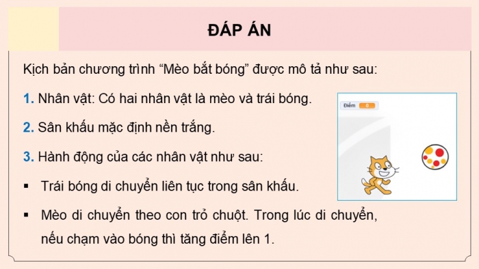 Giáo án điện tử Tin học 5 kết nối Bài 16: Từ kịch bản đến chương trình