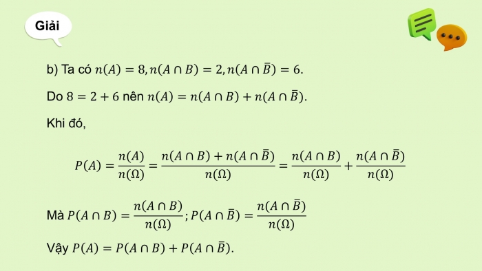 Giáo án điện tử Toán 12 cánh diều Bài 2: Công thức xác suất toàn phần. Công thức Bayes