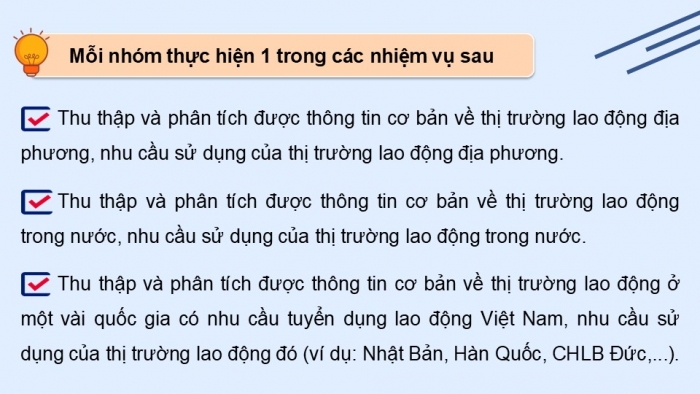 Giáo án điện tử Hoạt động trải nghiệm 12 kết nối Chủ đề 8 Tuần 4