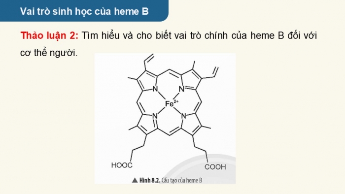 Giáo án điện tử chuyên đề Hoá học 12 chân trời Bài 8: Vai trò và ứng dụng của phức chất