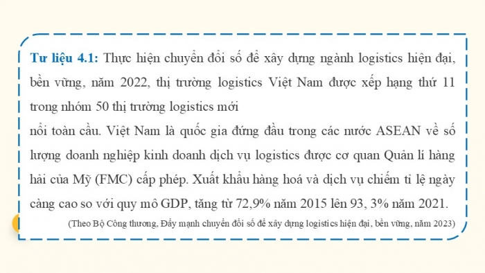 Giáo án điện tử chuyên đề Lịch sử 12 kết nối CĐ 3 Phần 2: Việt Nam hội nhập khu vực và thế giới