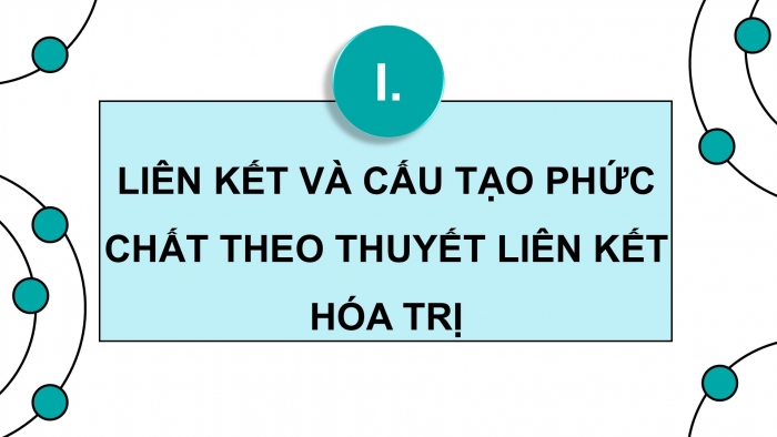 Giáo án điện tử chuyên đề Hoá học 12 cánh diều Bài 7: Liên kết và cấu tạo của phức chất