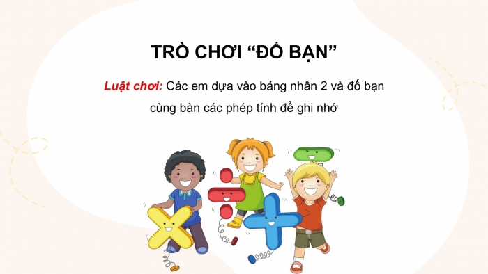 Giáo án PPT Toán 2 cánh diều bài Bảng nhân 2