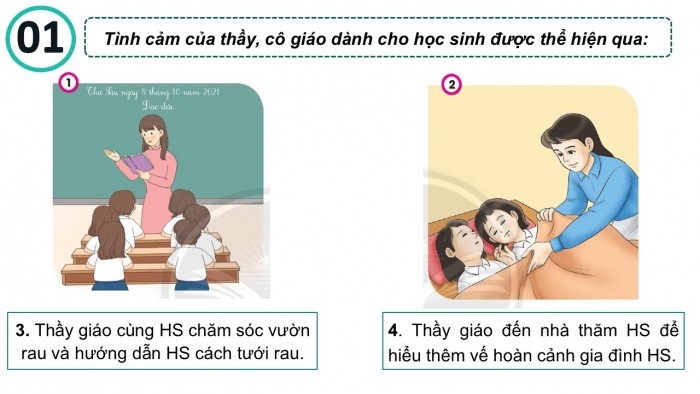 Giáo án PPT Đạo đức 2 chân trời Bài 5: Kính trọng thầy giáo, cô giáo