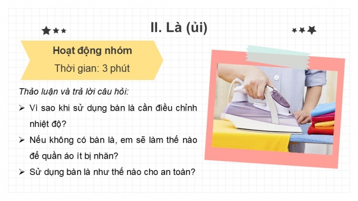 Giáo án PPT Công nghệ 6 cánh diều Bài 11: Bảo quản trang phục