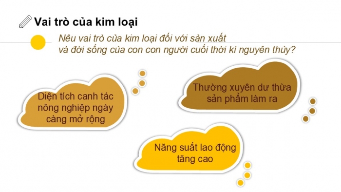 Giáo án PPT Lịch sử 6 cánh diều Bài 5: Chuyển biến về kinh tế, xã hội cuối thời nguyên thuỷ