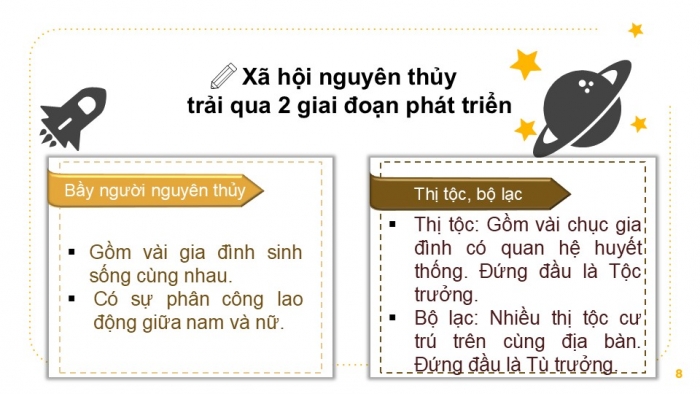 Giáo án PPT Lịch sử 6 cánh diều Bài 4: Xã hội nguyên thuỷ