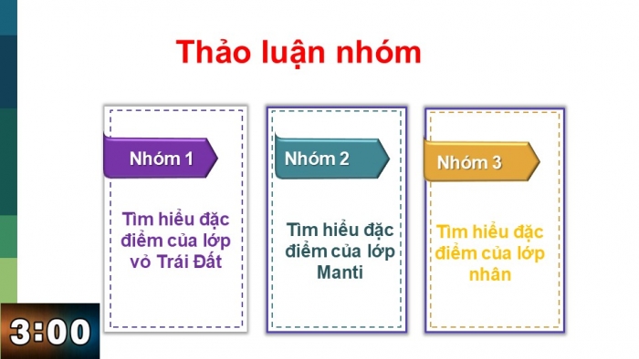 Giáo án PPT Địa lí 6 kết nối Bài 10: Cấu tạo của Trái Đất. Các mảng kiến tạo