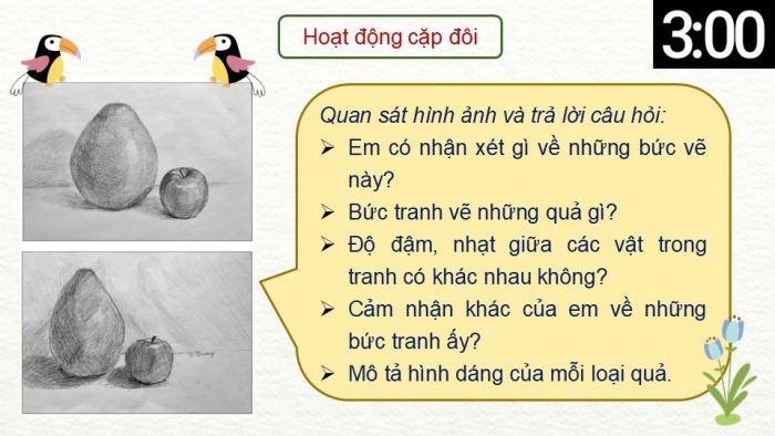 Giáo án PPT Mĩ thuật 6 cánh diều Bài 8: Vẽ mẫu có dạng khối cầu