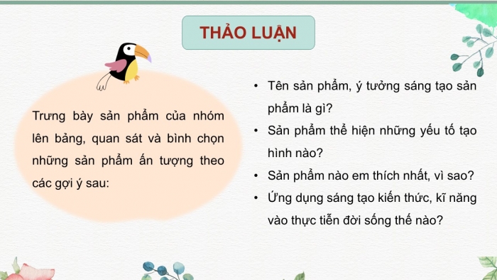 Giáo án PPT Mĩ thuật 6 cánh diều Bài 9: Ôn tập học kì I