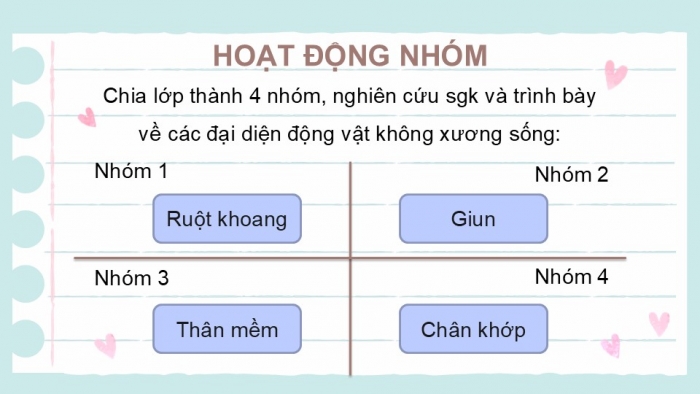 Giáo án PPT KHTN 6 chân trời Bài 31: Động vật