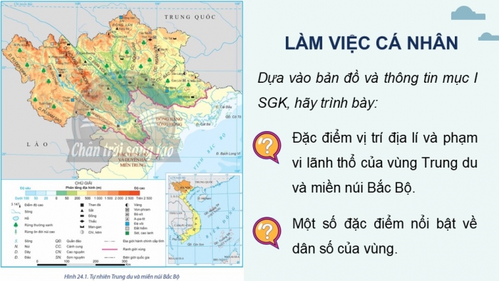 Giáo án điện tử Địa lí 12 chân trời Bài 24: Khai thác thế mạnh ở Trung du và miền núi Bắc Bộ