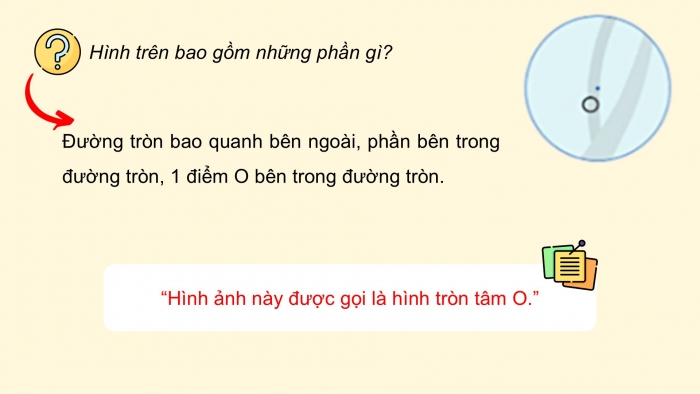 Giáo án điện tử Toán 5 cánh diều Bài 54: Hình tròn. Đường tròn