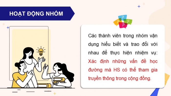 Giáo án điện tử Hoạt động trải nghiệm 9 kết nối Chủ đề 6 Tuần 3