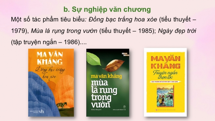 Giáo án điện tử Ngữ văn 12 chân trời Bài 7: Ngày 30 Tết (Trích Mùa lá rụng trong vườn – Ma Văn Kháng)