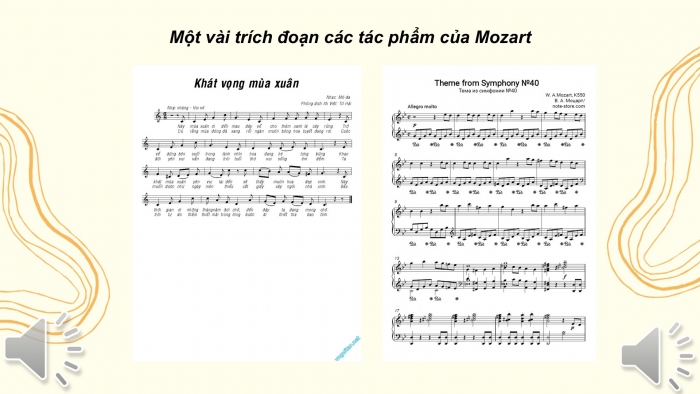 Giáo án PPT Âm nhạc 6 cánh diều Tiết 2: Nghe tác phẩm Turkish March, Nhạc sĩ Wolfgang Amadeus Mozart, Ôn tập bài hát Tình bạn bốn phương, Trải nghiệm và khám phá