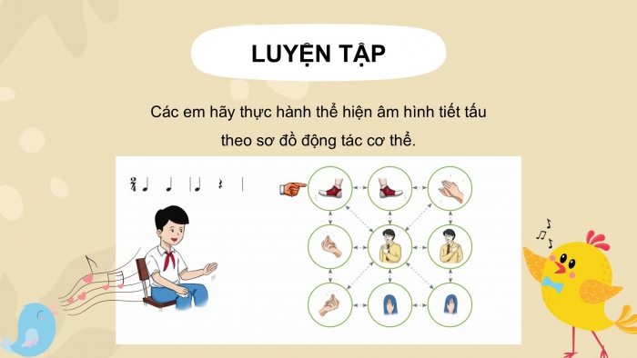 Giáo án PPT Âm nhạc 6 cánh diều Tiết 3: Ôn tập Bài đọc nhạc số 8, Ôn tập bài hoà tấu và bài tập tiết tấu, Ôn tập bài hát Đi cắt lúa, Trải nghiệm và khám phá