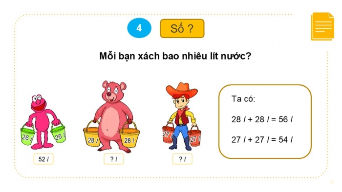 Giáo án PPT Toán 2 kết nối Bài 21: Luyện tập chung